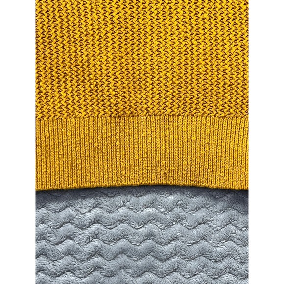 Madewell Womens Knit Tank Top Mustard Yellow Sleeveless Casual Medium - Picture 2 of 9